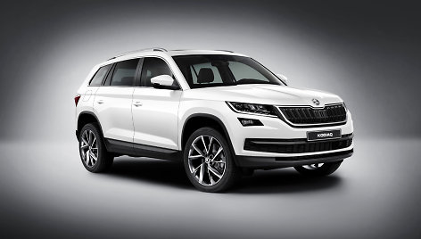 Berlyne pristatytas naujas čekų visureigis „Škoda Kodiaq“