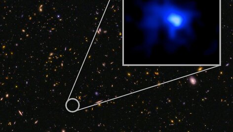 Astronomai atrado tolimiausią žinomą galaktiką