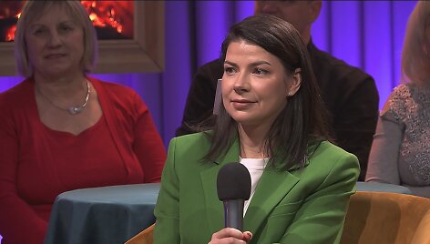Karolina Liukaitytė TV laidoje