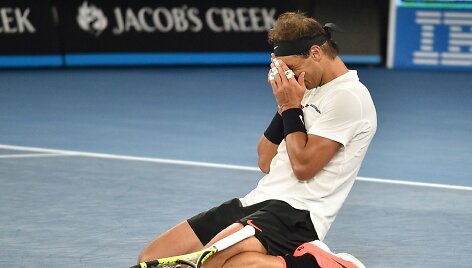 &bdquo;Australian Open&ldquo;: Rafaelis Nadalis &ndash; Milo&scaron;as Raoničius