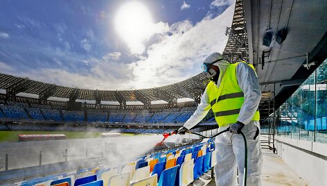 Koronavirusas daro milžini&scaron;ką įtaką sporto pasauliui