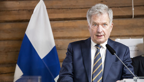 Suomijos prezidentas Sauli Niinistö