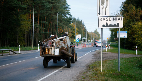 Karantininis rytas Raseiniuose