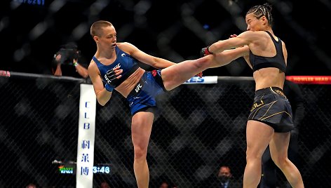 Rose Namajunas prieš Zhang Weili