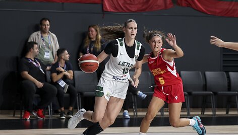 Lietuva U16 &ndash; &Scaron;iaurės Makedonija U16