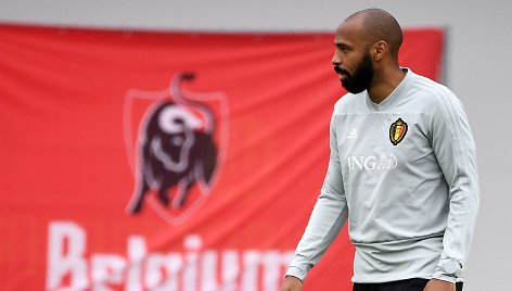 Thierry Henry yra Belgijos rinktinės trenerių štabe