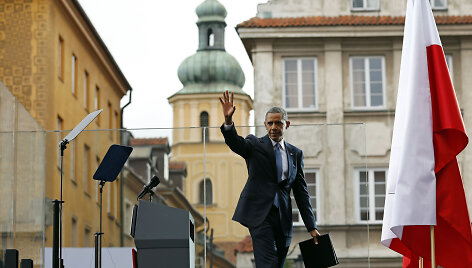 Barackas Obama Lenkijoje