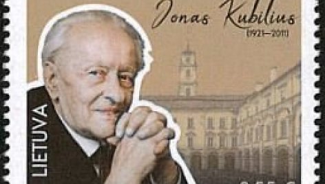 Pašto ženklas „Jono Kubiliaus 100-osios gimimo metinės“