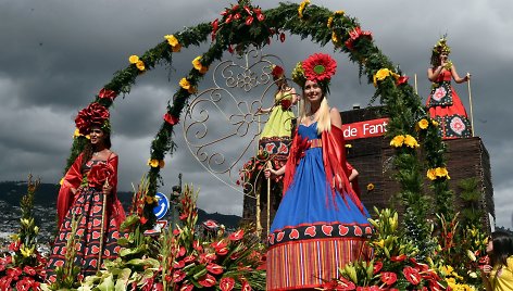 Gėlių festivalis Madeiroje