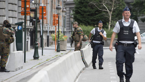 Belgijos policininkai