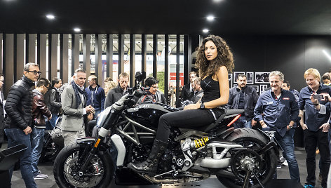 Motociklų paroda Milane EICMA 2015