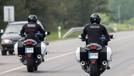 Naujo policijos motociklo pristatymas