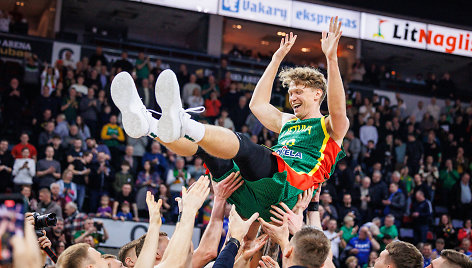 Mindaugas Kuzminskas atsisveikino su rinktine