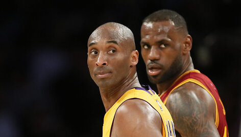 LeBronas Jamesas ir Kobe Bryantas