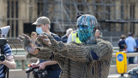 &bdquo;Extinction Rebellion&ldquo; aktyvistai JK