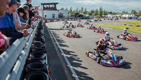 Anykščiuose paaiškės kartingų čempionato nugalėtojai