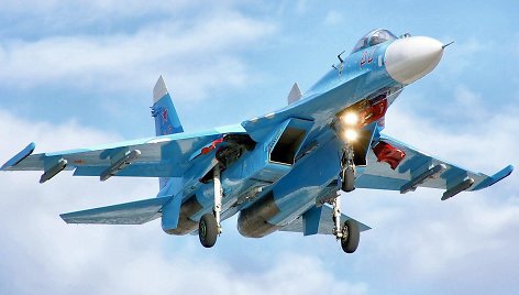 Rusijos naikntuvas Su-27