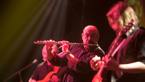 „Jethro Tull“ koncerto akimirka  