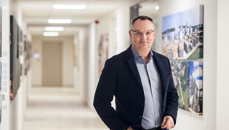 Vakarų medienos grupės savininkas Sigitas Paulauskas