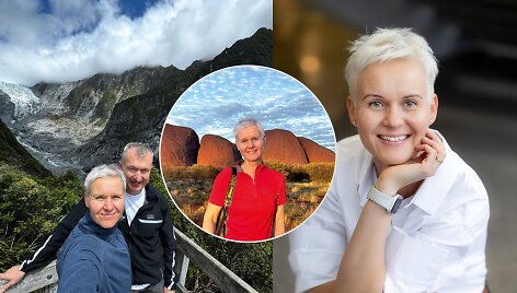 Nida Degutienė su vyru Dariumi Degučiu