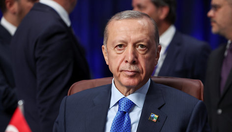 Turkijos prezidentas Recepas Tayyipas Erdoganas