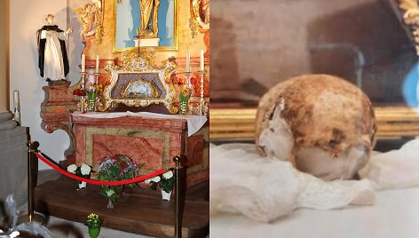 &Scaron;ventosios Zdislavos Lemberkietės kaukolė