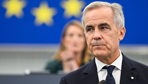 Markas Carney / JEAN-CHRISTOPHE VERHAEGEN / AFP