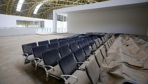 Nė vieno keleivio per 2,5 metų nematęs naujas oro uostas Indijoje