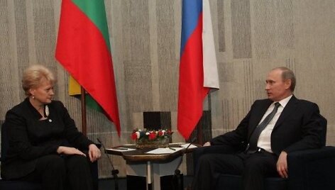 Dalios Grybauskaitės ir Vladimiro Putino susitikimas 2010 metais