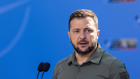 Volodymyras Zelenskis atvyko į Litexpo