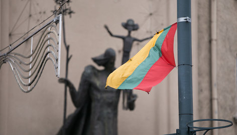 Iškilminga trijų Baltijos valstybių vėliavų pakėlimo ceremonija