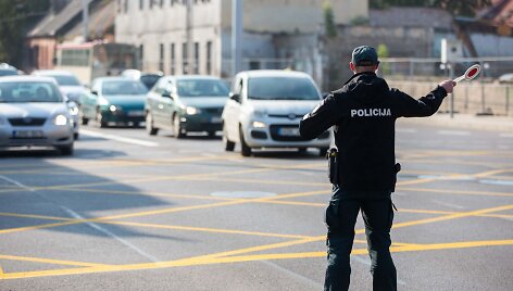 Autoįvykis &Scaron;vitrigailos ir Naugarduko gatvių sankryžoje
