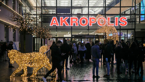 Gaisras Kauno &bdquo;Akropolyje&ldquo;