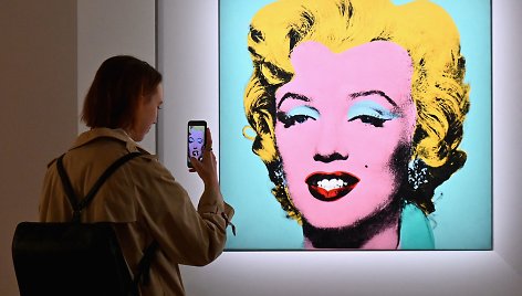 Andy Warholo sukurtas Marilyn Monroe portretas nupirktas už 195 mln. JAV dolerių