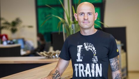 Ultramaratonininkas Gediminas Grinius