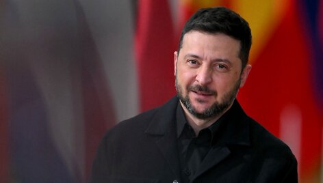 Volodymyras Zelenskis / AFP