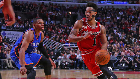 Derrickas Rose'as