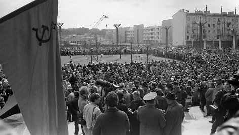 „Jedinstvo“ mitingas 1991 metais sausio 8 dieną