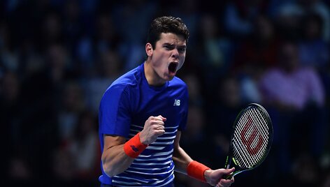 Andy Murray prie&scaron; Milo&scaron;ą Raoničių