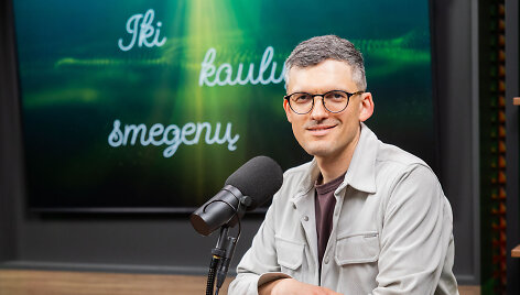 Mokslininkas Tomas Vaičiūnas
