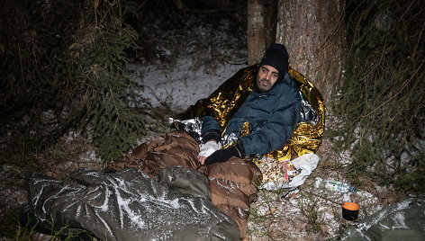 Kabelių užkardoje aptiktas migrantas išvežtas į Druskininkų ligoninę