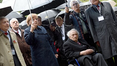 Angela Merkel dalyvavo Dachau i&scaron;laisvinimo metinėse