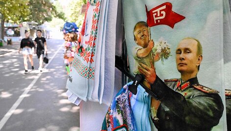 Donaldas Trumpas ir Vladimiras Putinas