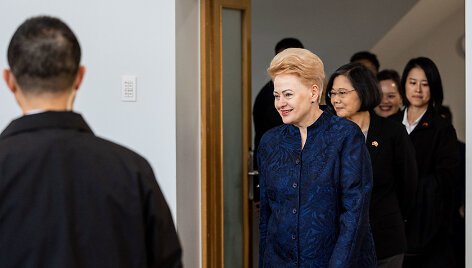 Susitikimas su buvusia Taivano prezidente Tsai Ing-wen ir D. Grybauskaite
