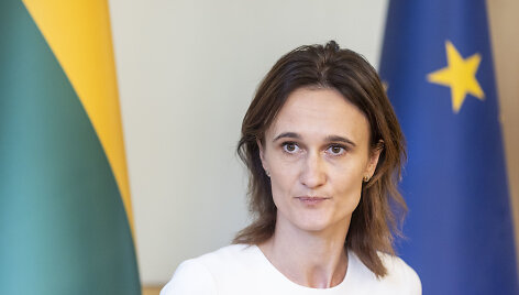 Viktorijos Čmilytės-Nielsen susitiko su Sviatlana Cichanouskaja