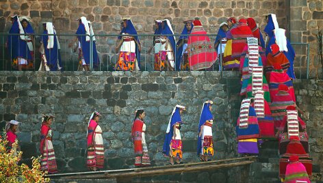 Kuske pagal senovines inkų tradicijas sutikta žiemos saulėgrįža