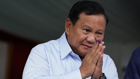 Indonezijos gynybos ministras Prabowo Subianto