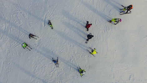 Apsnigtas Liepkalnis pulsuoja gyvybe