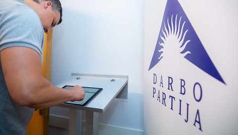 Darbo partija laukia Europos parlamento rinkimų rezultatų