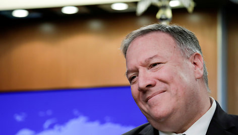 JAV valstybės sekretorius Mike'as Pompeo